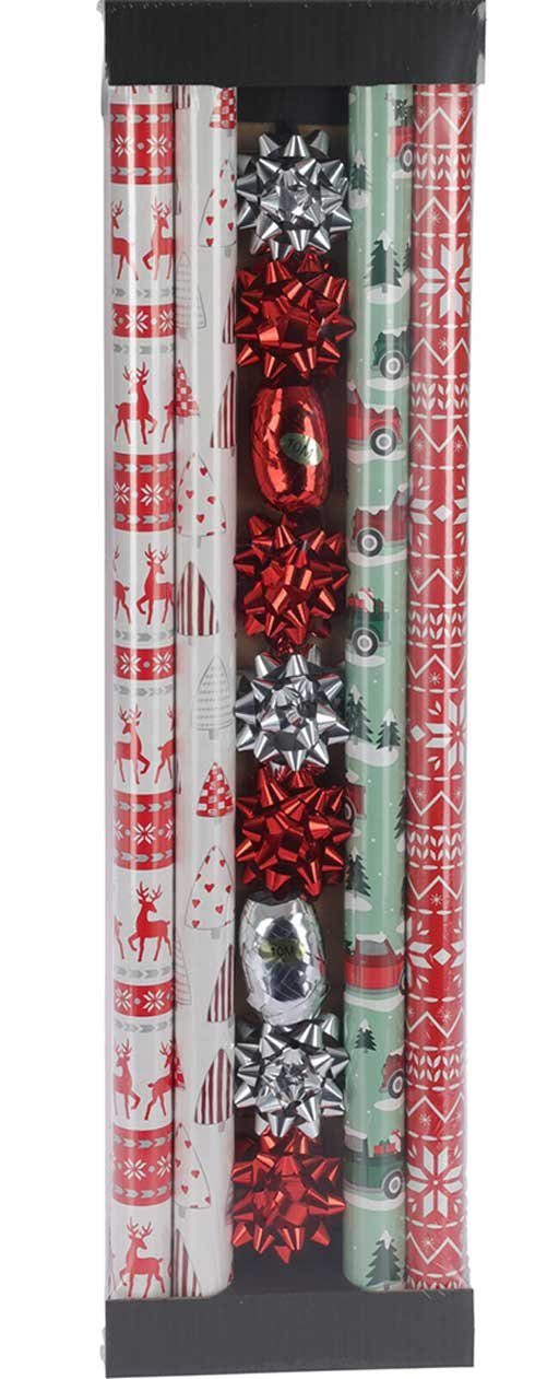 made2trade Geschenkpapier Komplett-Set, (1St), 13-teilig