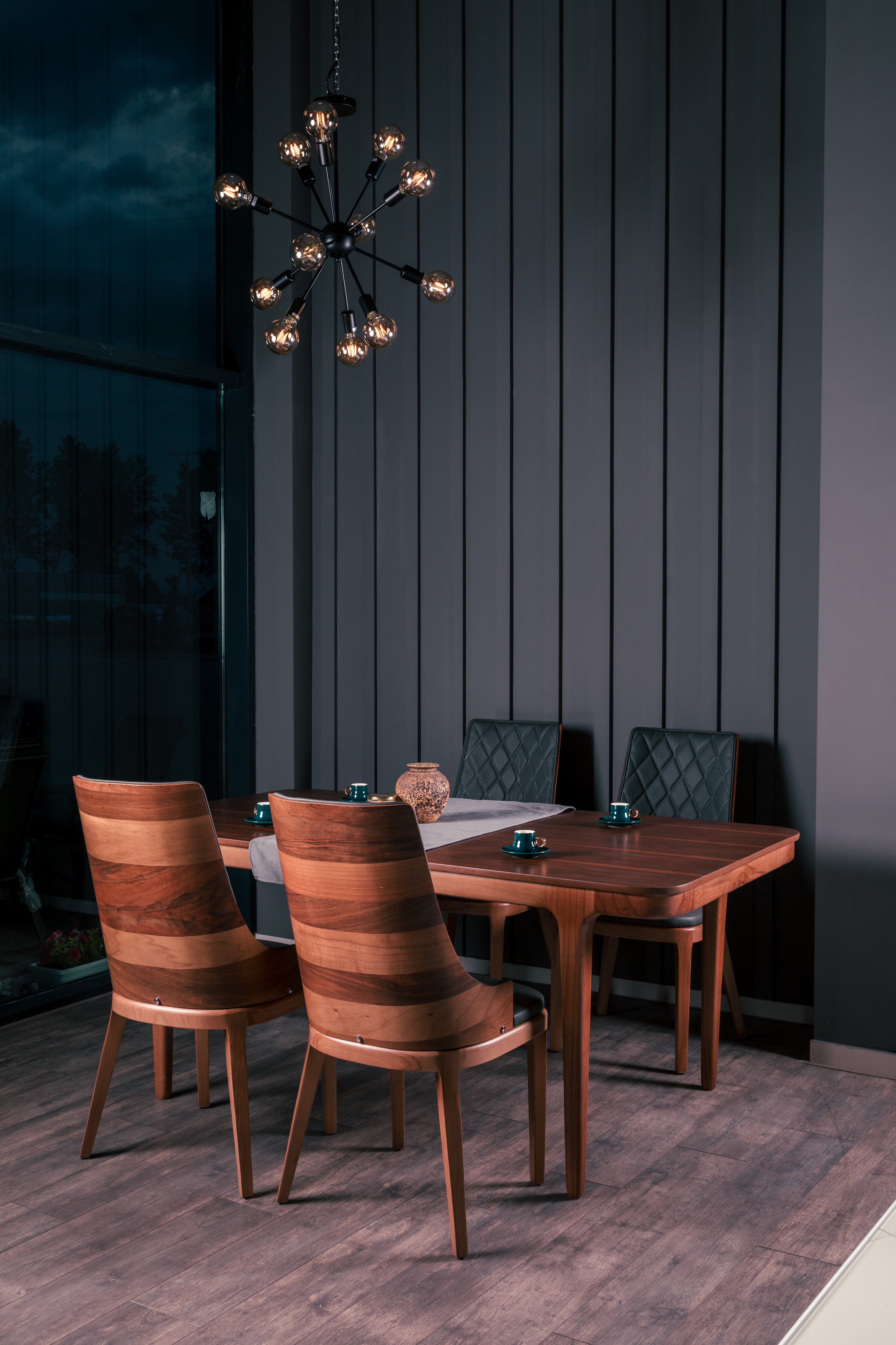 Möbeldreams Esszimmerstuhl Premium Esszimmerstühle 2er Set Design Irish Wood