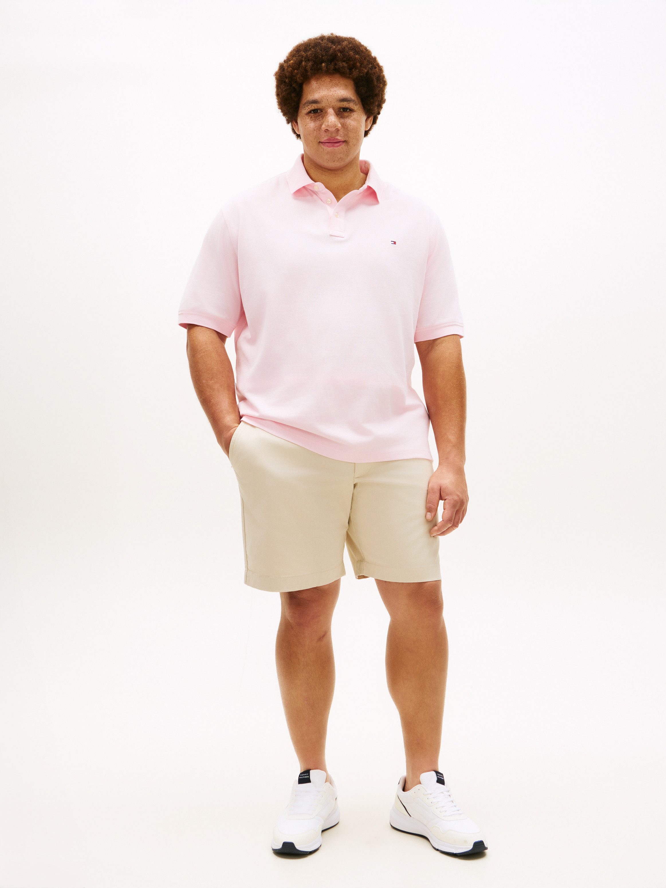 Tommy Hilfiger Big & Tall Poloshirt 1985 - REGULAR elastisch, Regular Fit für große Größen