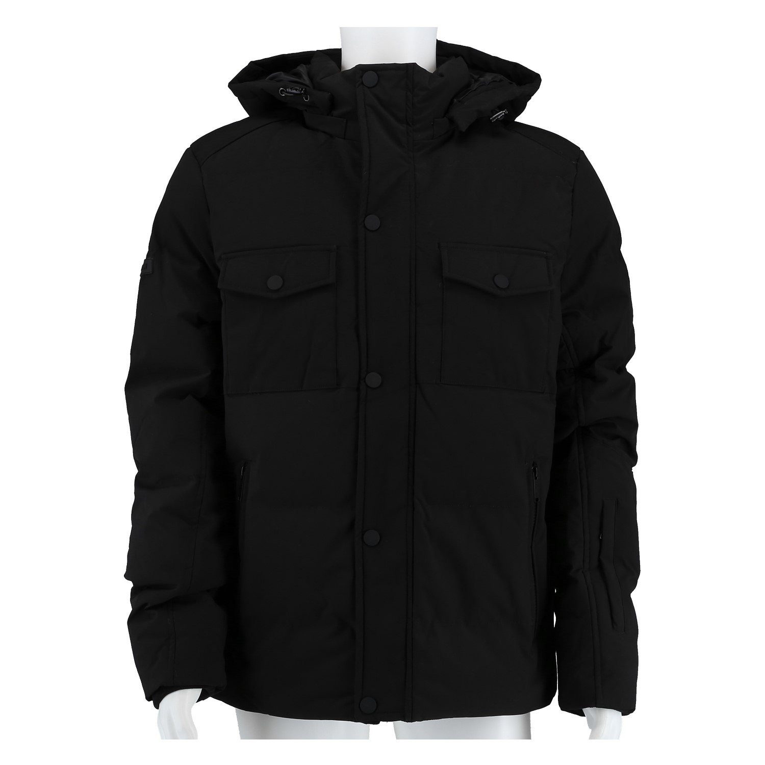 Poolman Winterjacke mit Kapuze P2304.754 (warm wattiert, leicht) schwarz He günstig online kaufen