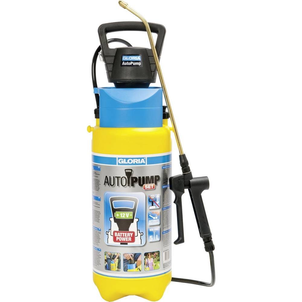 Akku-Drucksprühgerät Drucksprüher - 5 l Gartenspritze