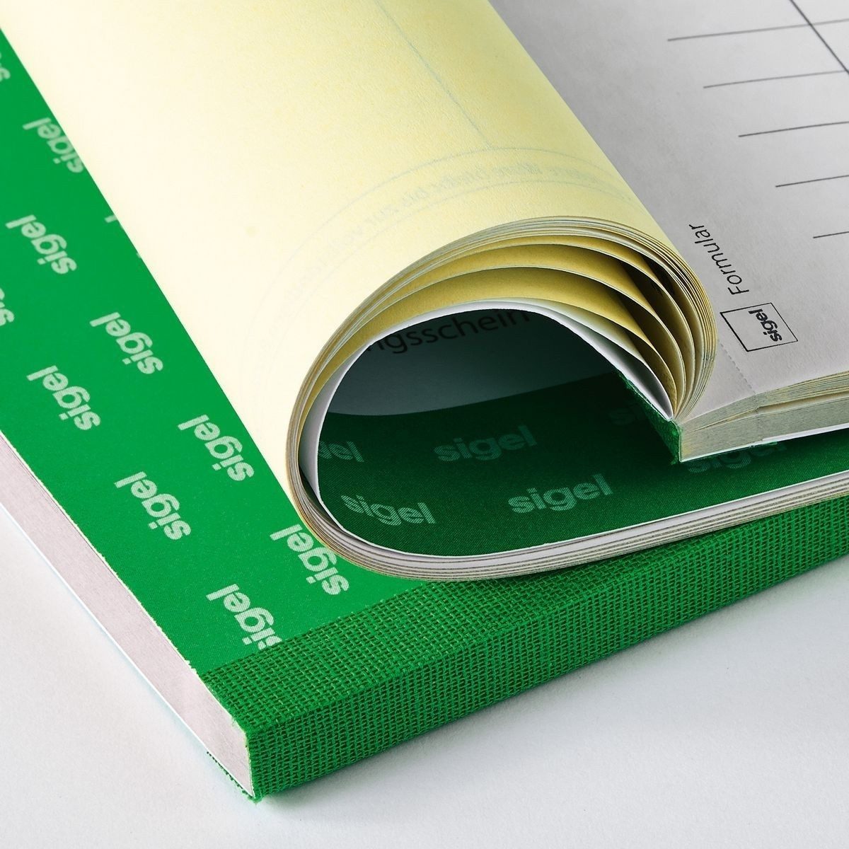 Formularblock Formularbuch Quittung A6 quer ohne MwSt. Ausweis SD VE=2x30 Blatt num.