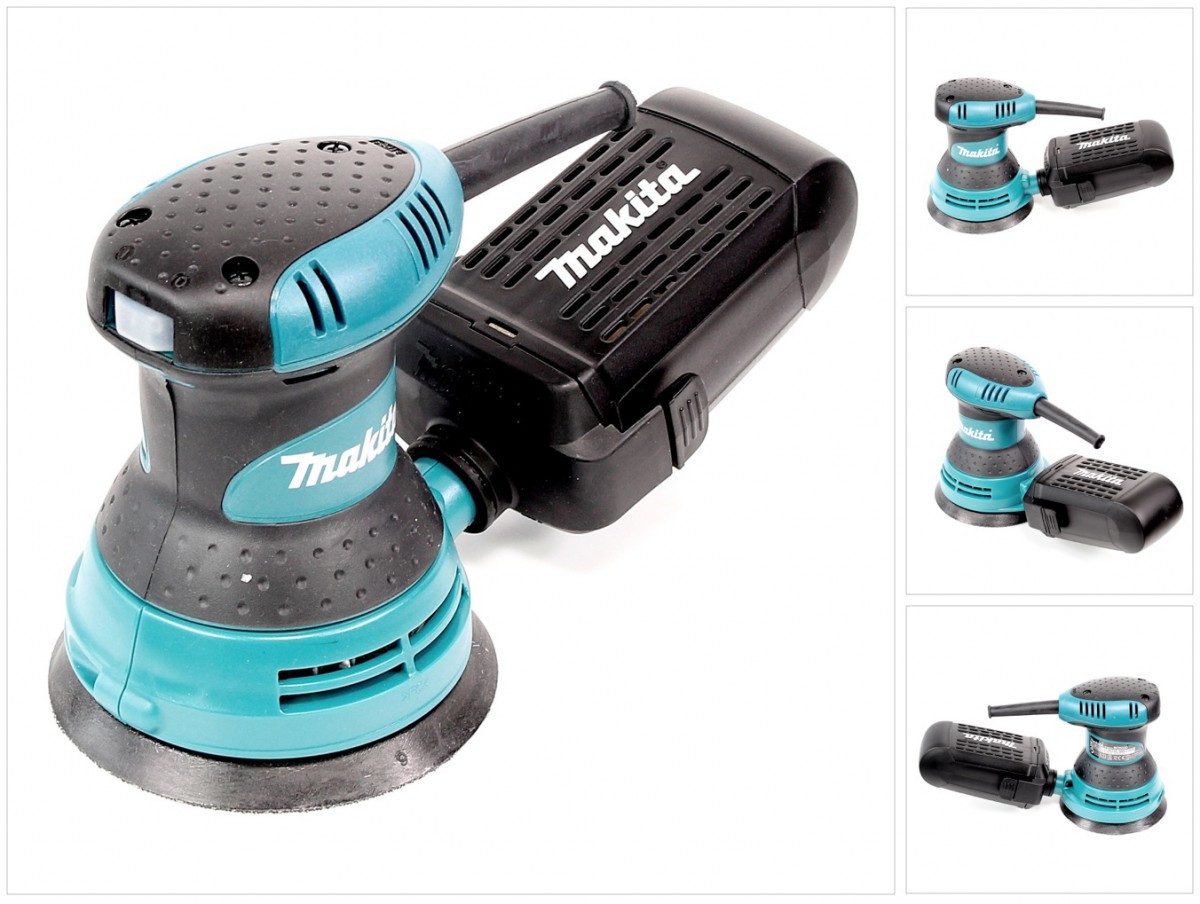 Makita Exzenterschleifer BO 5030 - 300 W Exzenterschleifer / Schleifmaschine mit 125 mm Ø