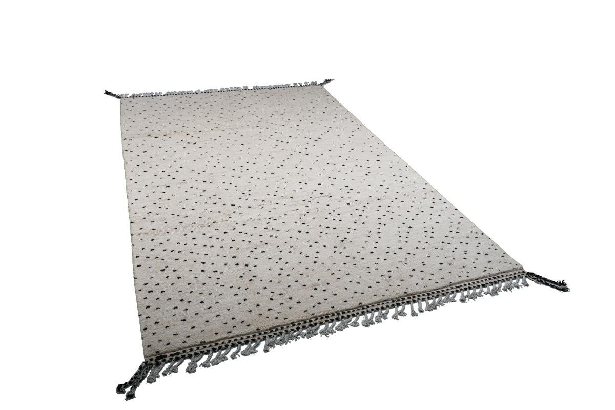 Orientteppich Berber Maroccan 191x295 mm Orientteppich, rechteckig, 25 Handgeknüpfter Trading, Nain Höhe: Moderner