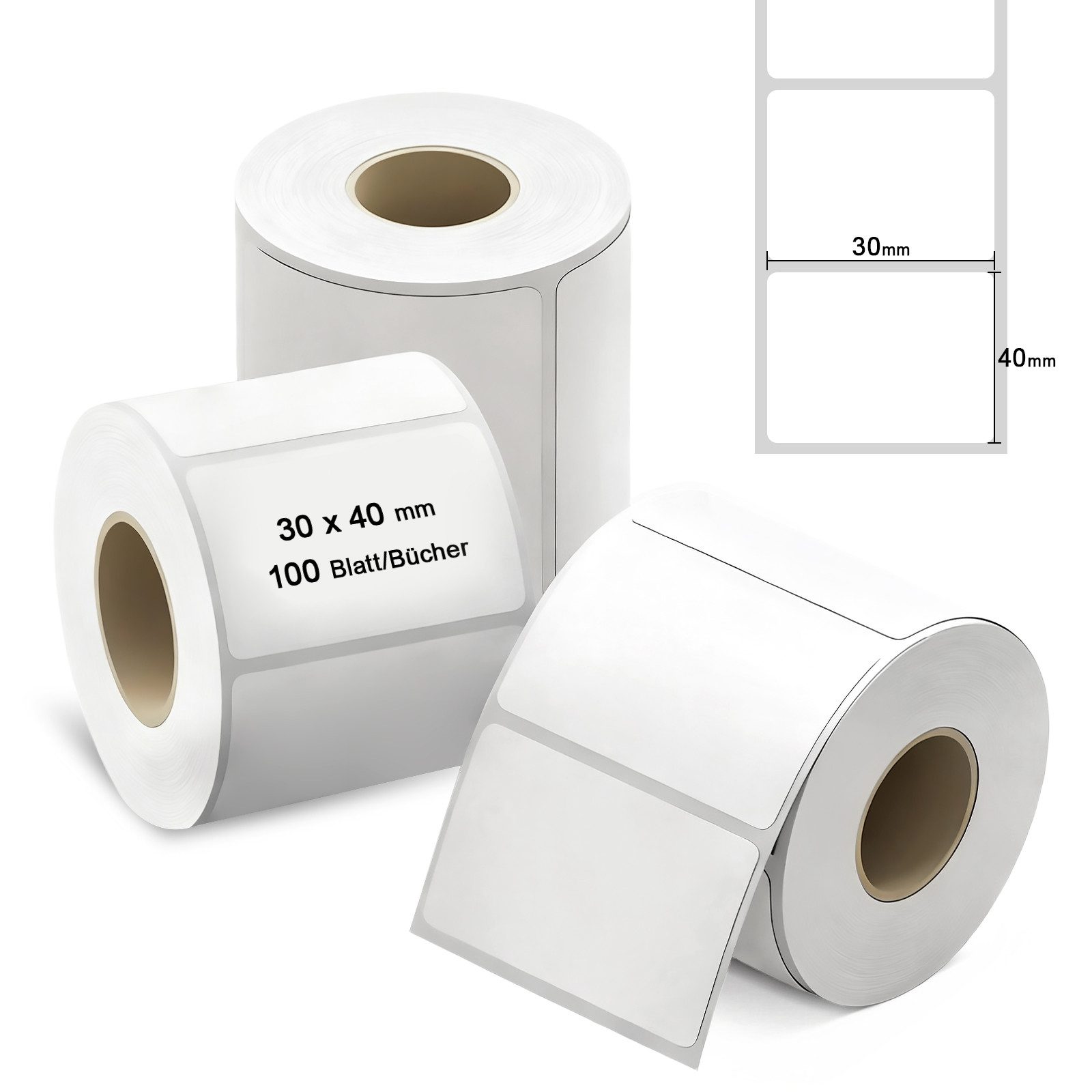 Fine Life Pro Tintefreie Etikettendruck - App-Kontrollierbar, 15-57mm breit, Etikettendrucker, (WLAN (Wi-Fi), 203DPI, 17 Sprachen, 50km Druckkopflebensdaue-iOS/Android)