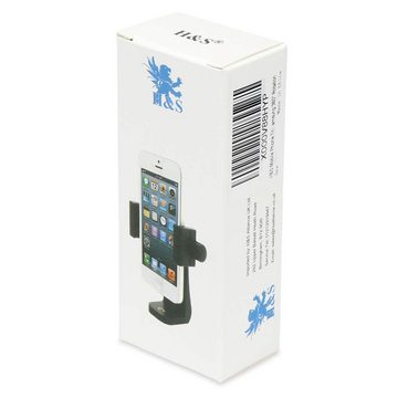 H&S Handyhalterung mit 360° Drehung - Flexibler Ständer Halterung, (Universal Handyhalterung mit 360° Drehung für Ringlichter und iPhone)