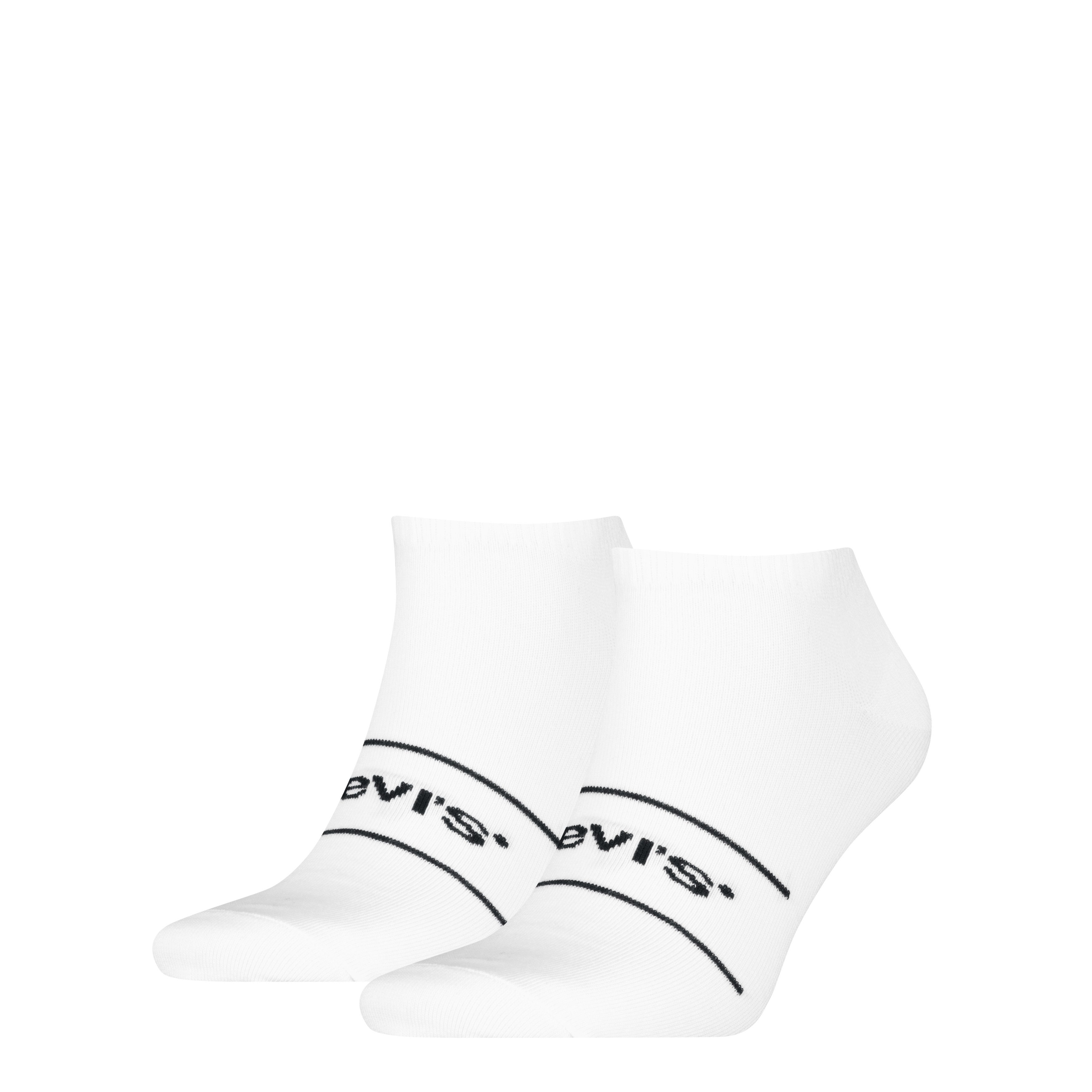 Levi's® Sneakersocken LEVIS LOW CUT SPORT (2 Paar) für Damen und Herren, Cotton-Mix, modisch, elastisch