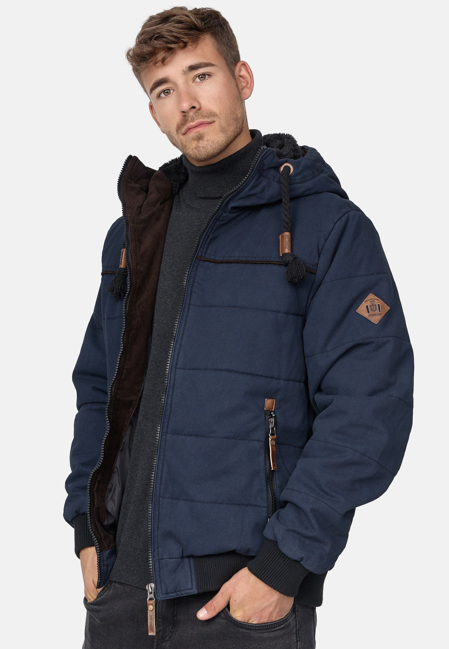 Indicode Winterjacke Herren Cowdell Jacke Winter Herrenjacke günstig online kaufen