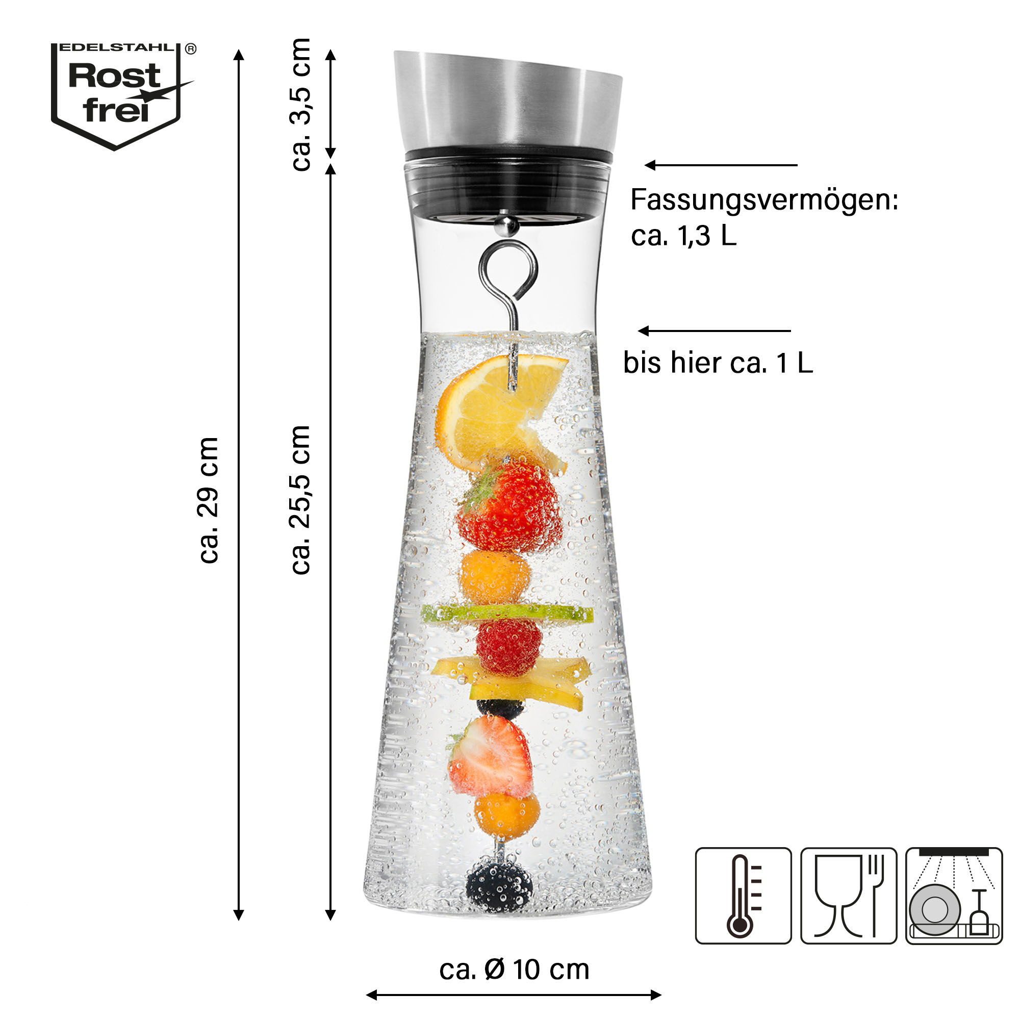 STONELINE Kochbesteck-Set (3-tlg)