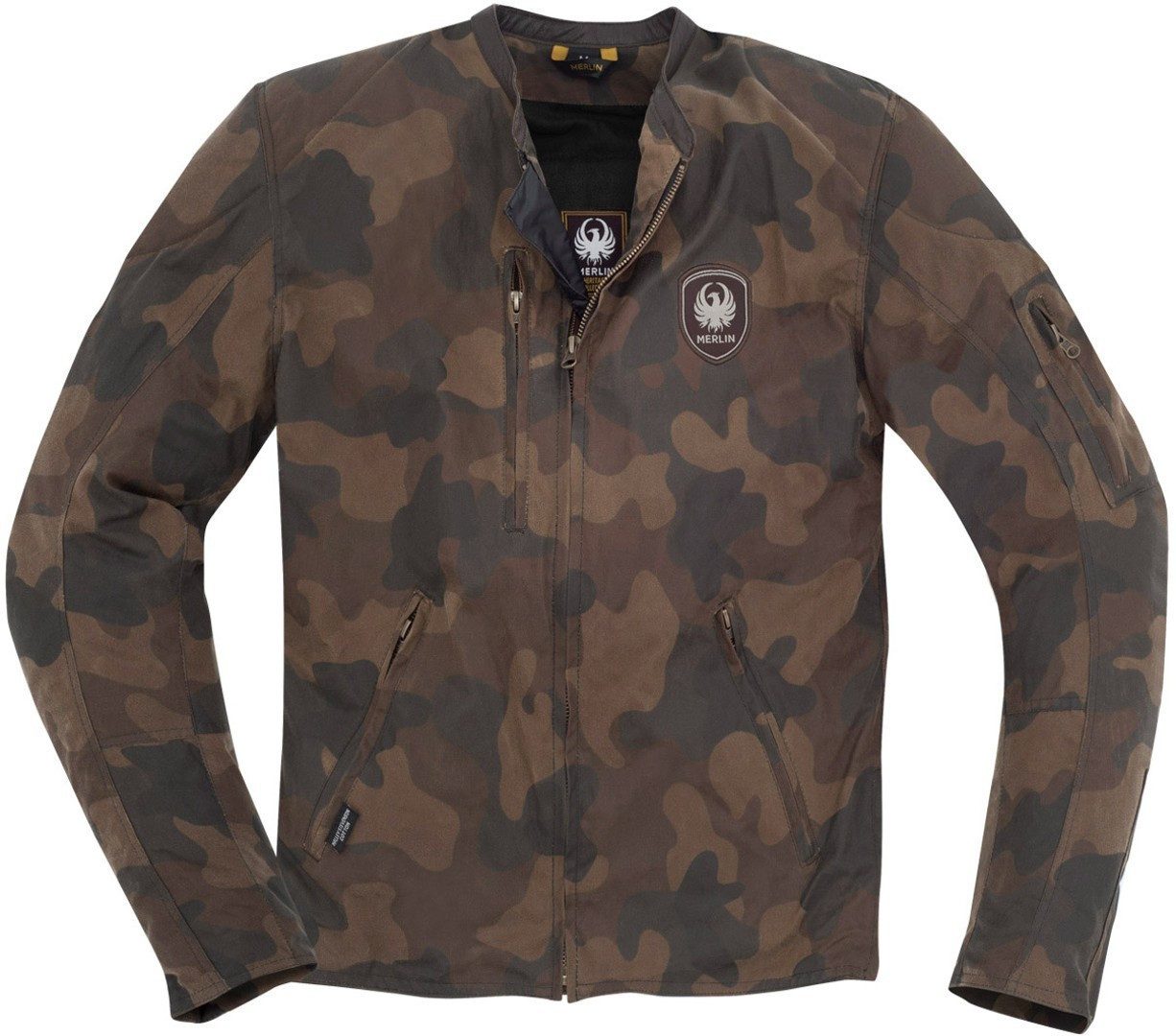 Merlin Motorradjacke Covert Camo Motorrad Wachsjacke wasserdicht