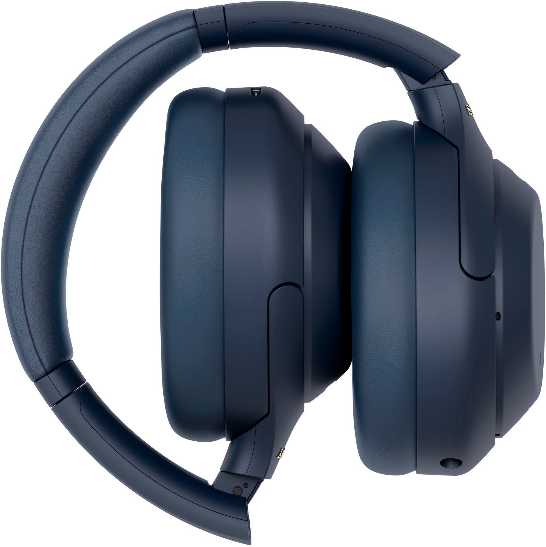 WH-1000XM4 Sony One-Touch (Noise-Cancelling, Bluetooth, blau kabelloser Over-Ear-Kopfhörer NFC, Verbindung Touch NFC, via Schnellladefunktion) Sensor,