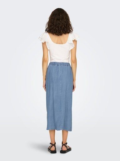 HW Jeansrock QYT Denim MIDI im SKIRT DNM ONLY Look ONLLAIA