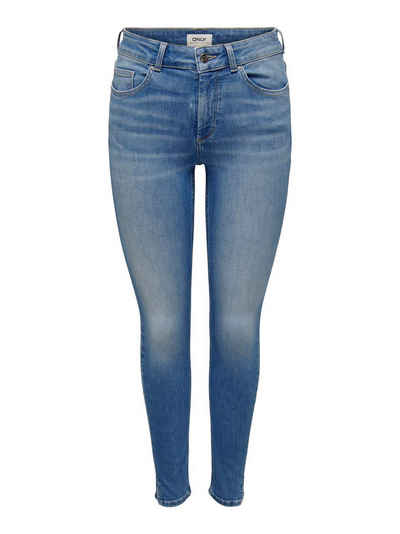 ONLY Skinny-fit-Jeans ONLBLUSH MID SK LONGER ANK SLIT TAI328