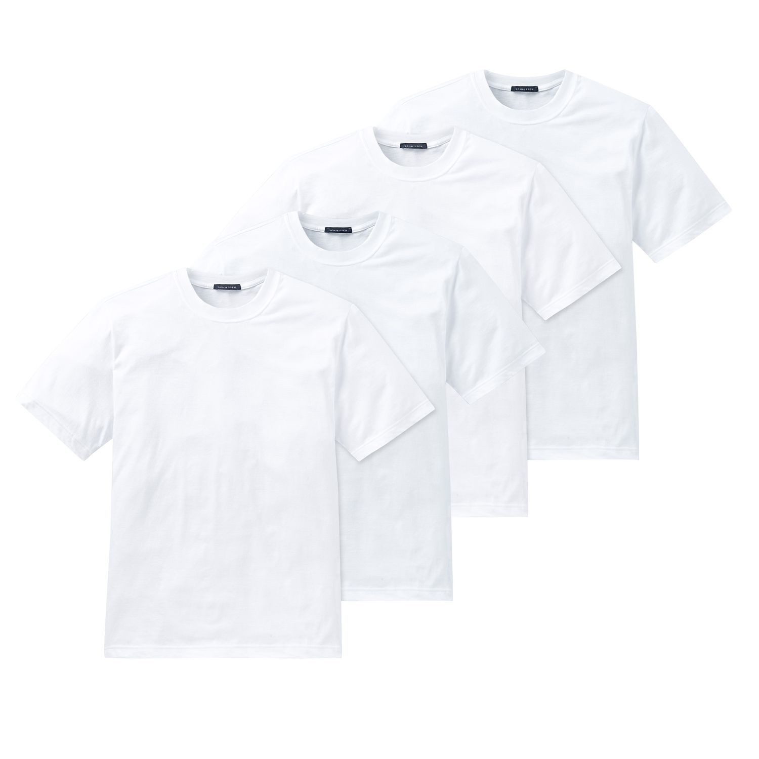 Schiesser T-Shirt Essentials mit Rundhals-Ausschnitt günstig online kaufen