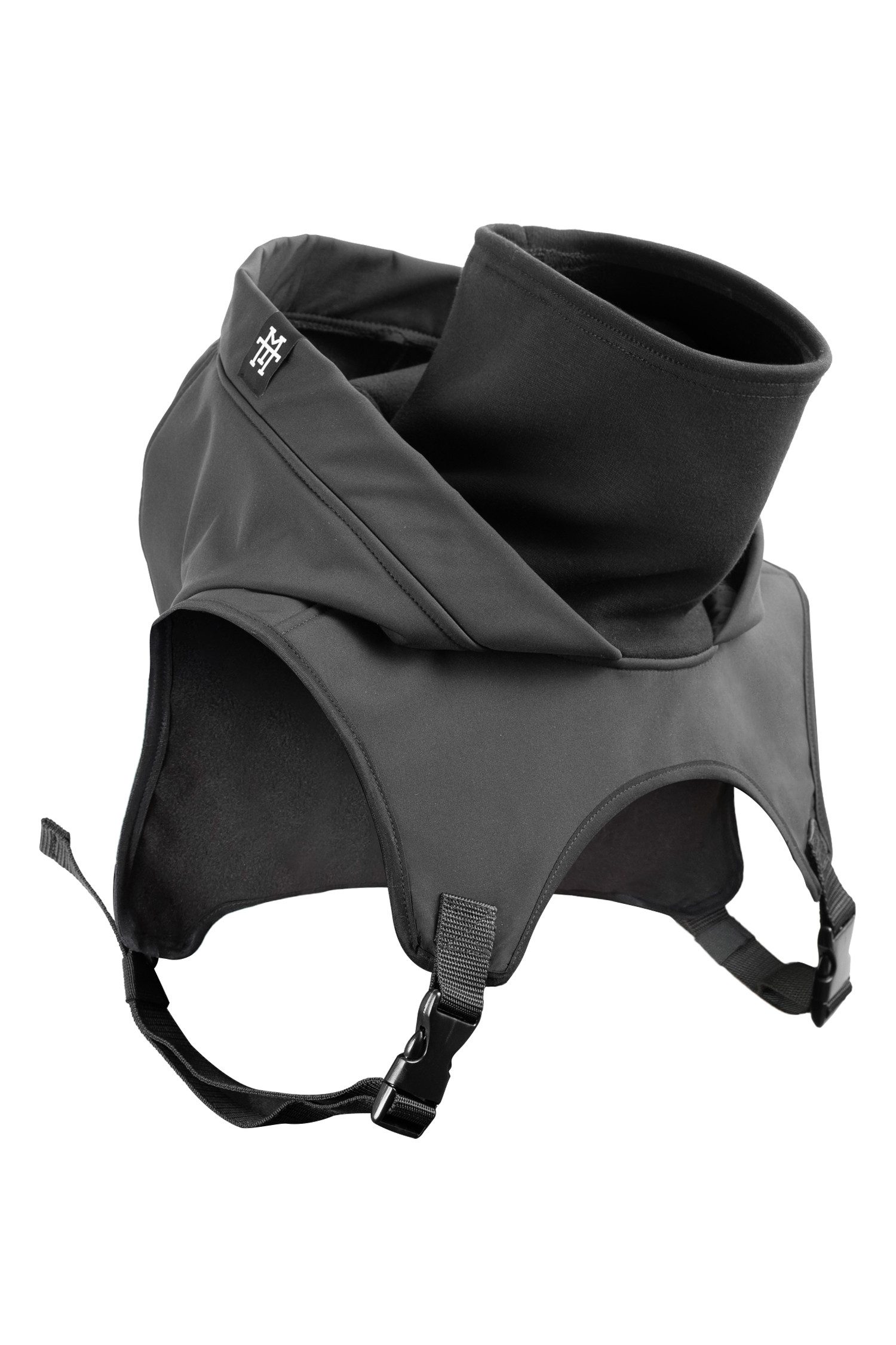 Manufaktur13 Schal Hooded Loop G2 - Kapuzenschal, Loopschal aus Softshell-Alpenfleece, wasserabweisend / winddicht