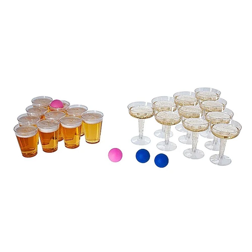 Spiel Pong Battle Prosecco vs. Bier Trinkspiel
