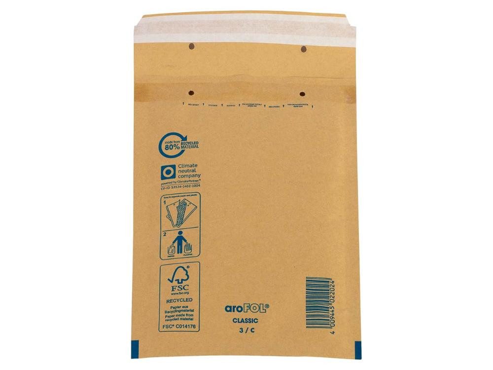 aroFOL® Versandtasche aroFOL Luftpolster-Versandtasche 170 x 225 mm, Haftklebung