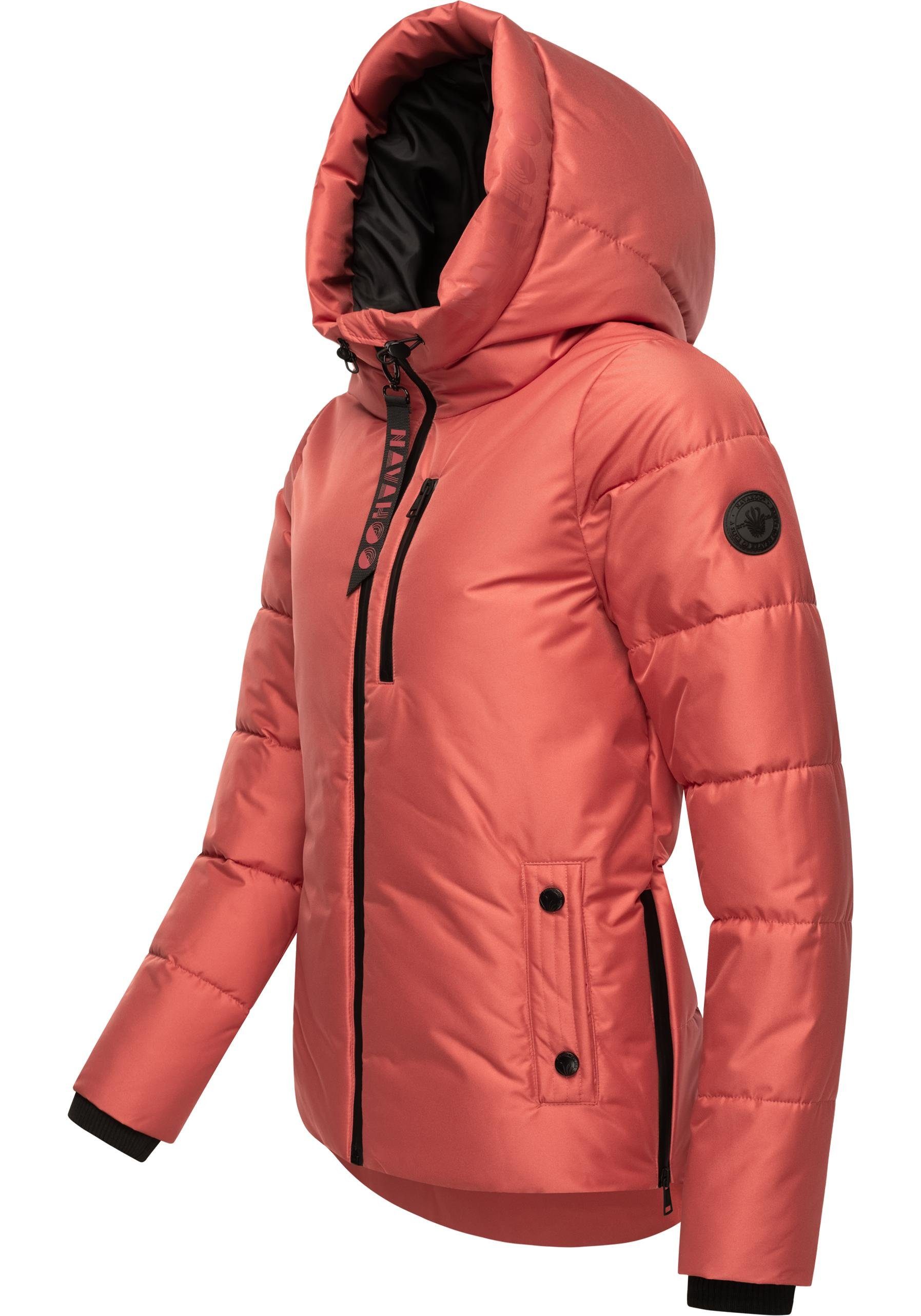 Navahoo Steppjacke Krümelein stylische Damen Winterjacke mit dezenter Steppung
