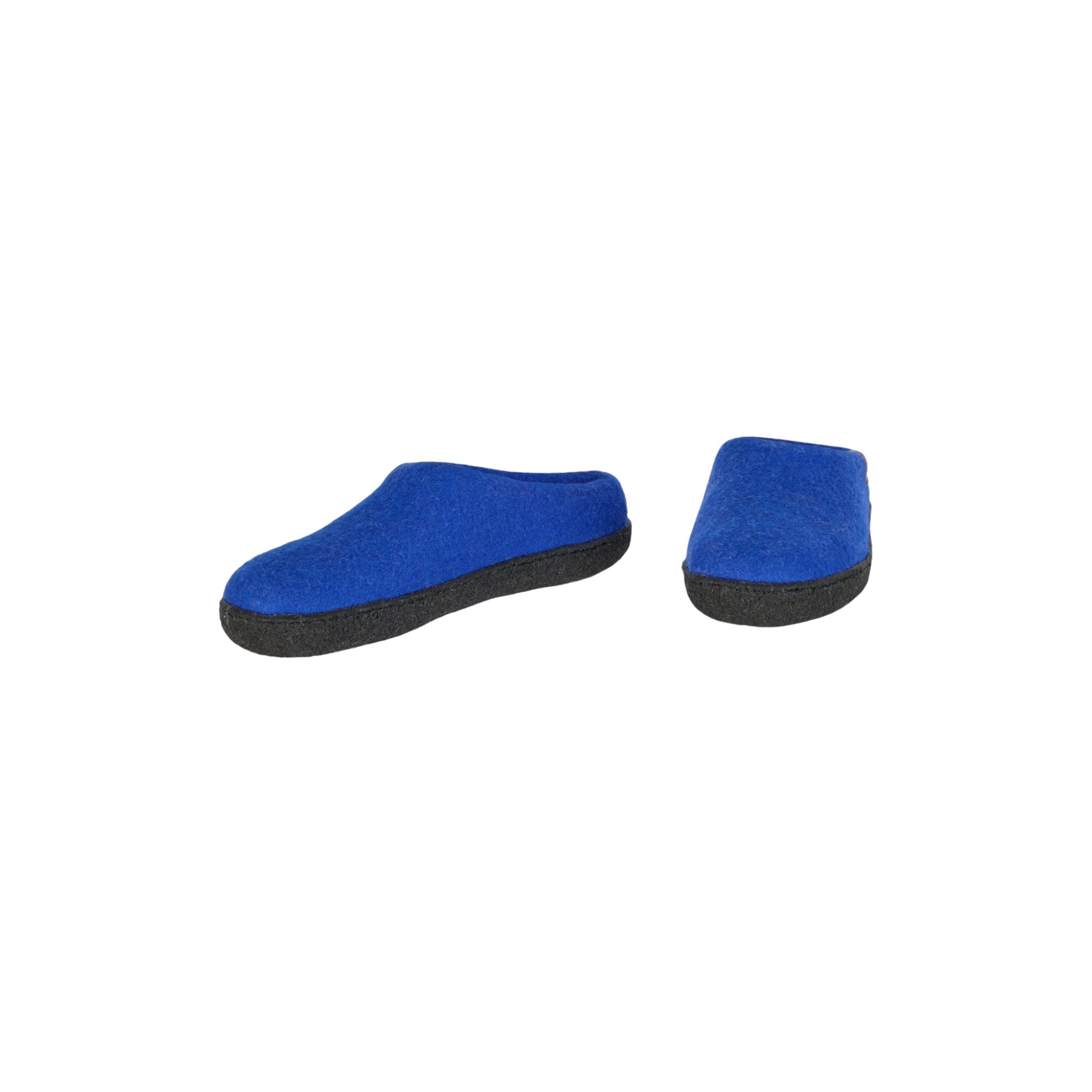 THC Natural Line THC Pantoffel Slipper blau Pantoffel (1 Paar, 1-tlg., 1 Paar) 100% Schurwolle
