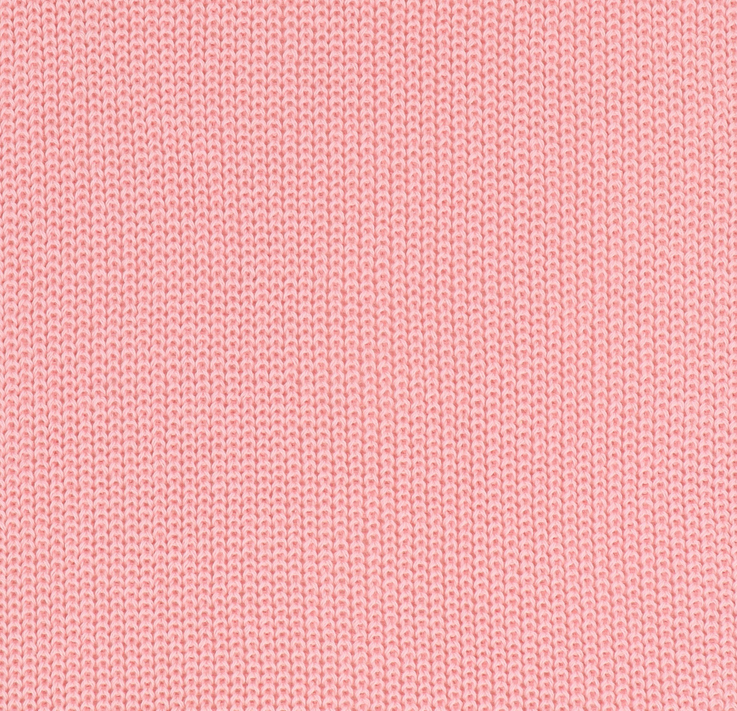 Modeschal halsüberkopf Accessoires Strickschal, rosé aus reiner Baumwolle