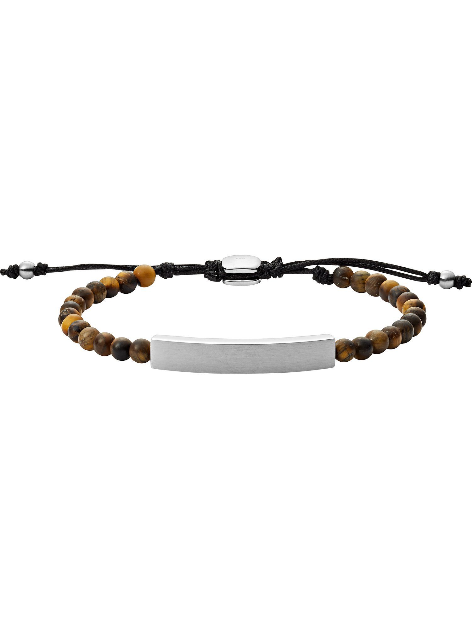 Armband Fossil Herren-Armband Stein Tigerauge
