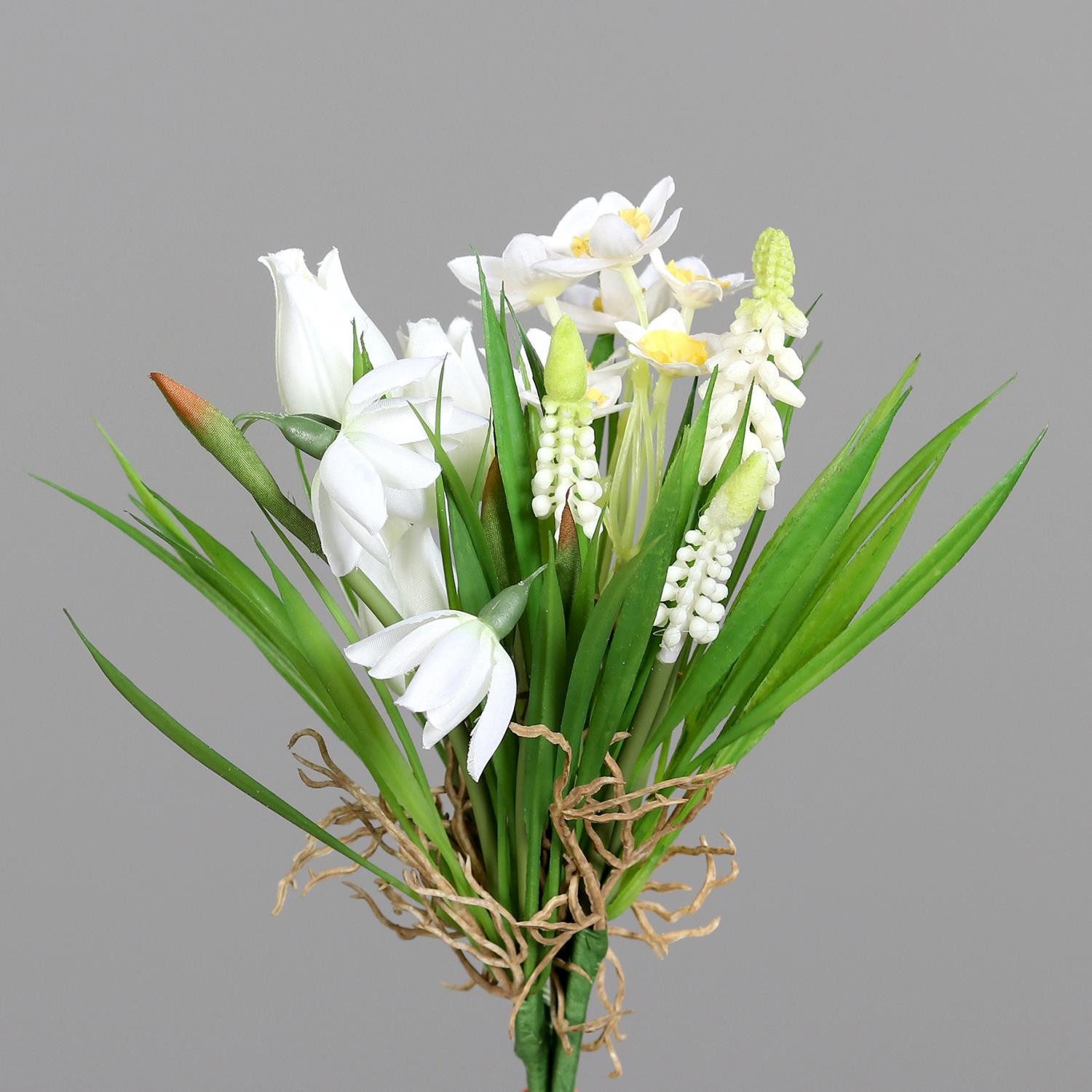 Kunstblume Gelb, Durchmesser 8 cm