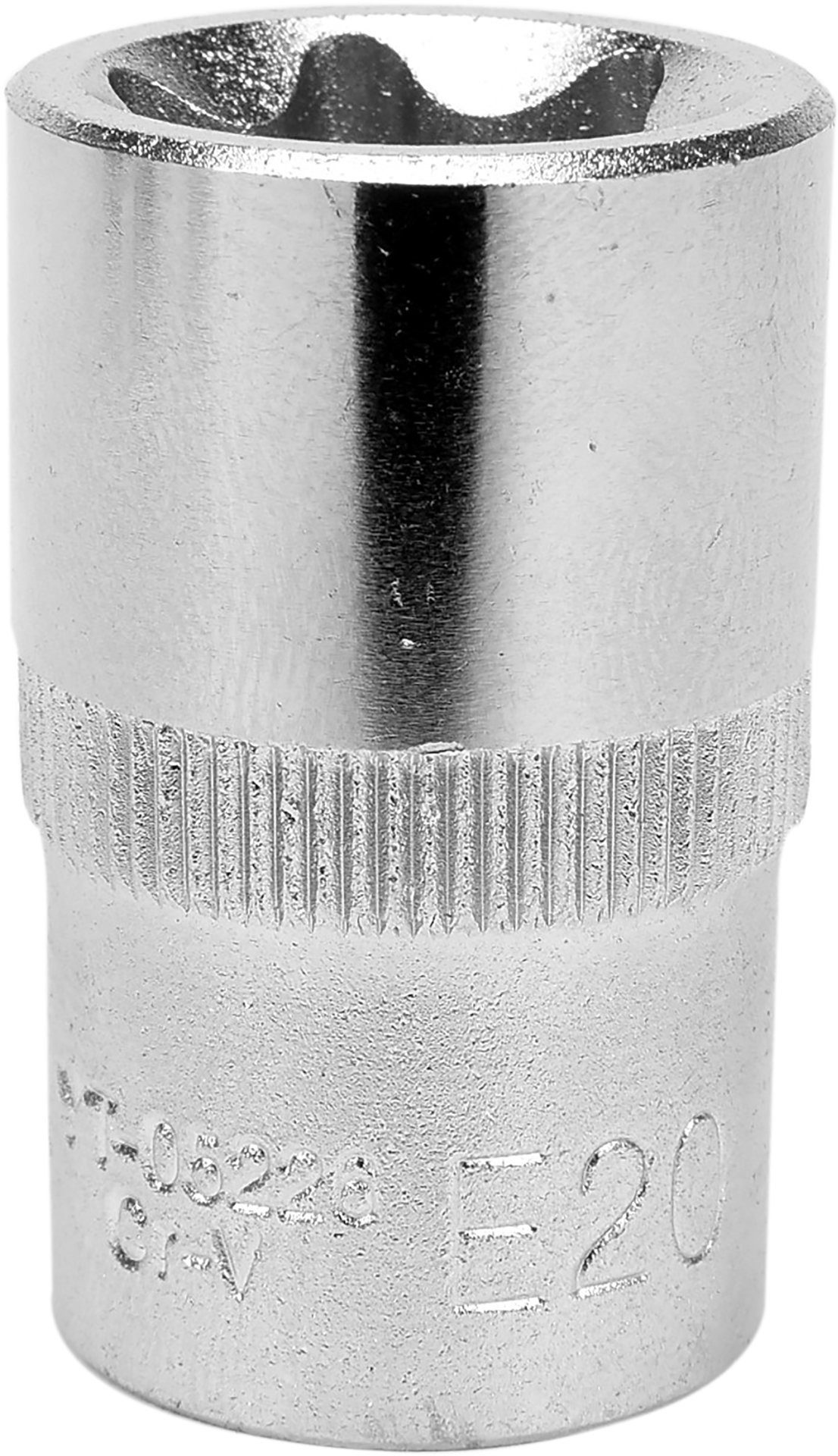 Yato Stecknuss Torx-Stecknuss E20 1/2" für professionelle Anwendungen, Torx-Stecknuss E20 1/2" für professionelle Anwendungen, Torx-Stecknuss E20 1/2" für professionelle Anwendungen