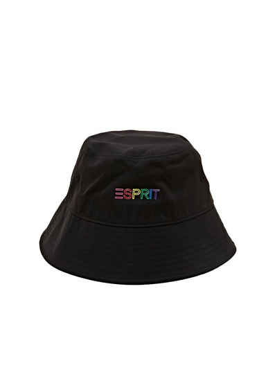 Esprit Baseball Cap Bucket Hat aus Twill mit Applikation