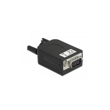 Delock 66258 - VGA15 Stecker zu Terminalblock Adapter mit Gehäuse Computer-Kabel, Terminalblock, VGA