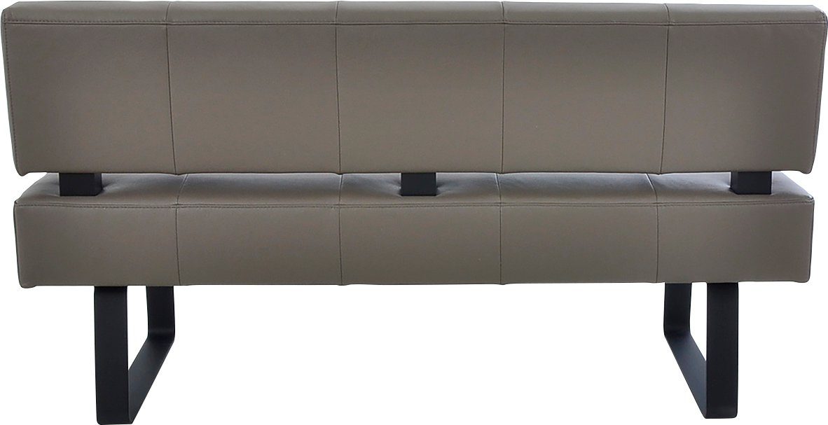 K+W Metallkufe Sitzsteppung, Wohnen II, & Komfort durch Polsterbank in Spider bequem Sandwichbauweise, schwarz