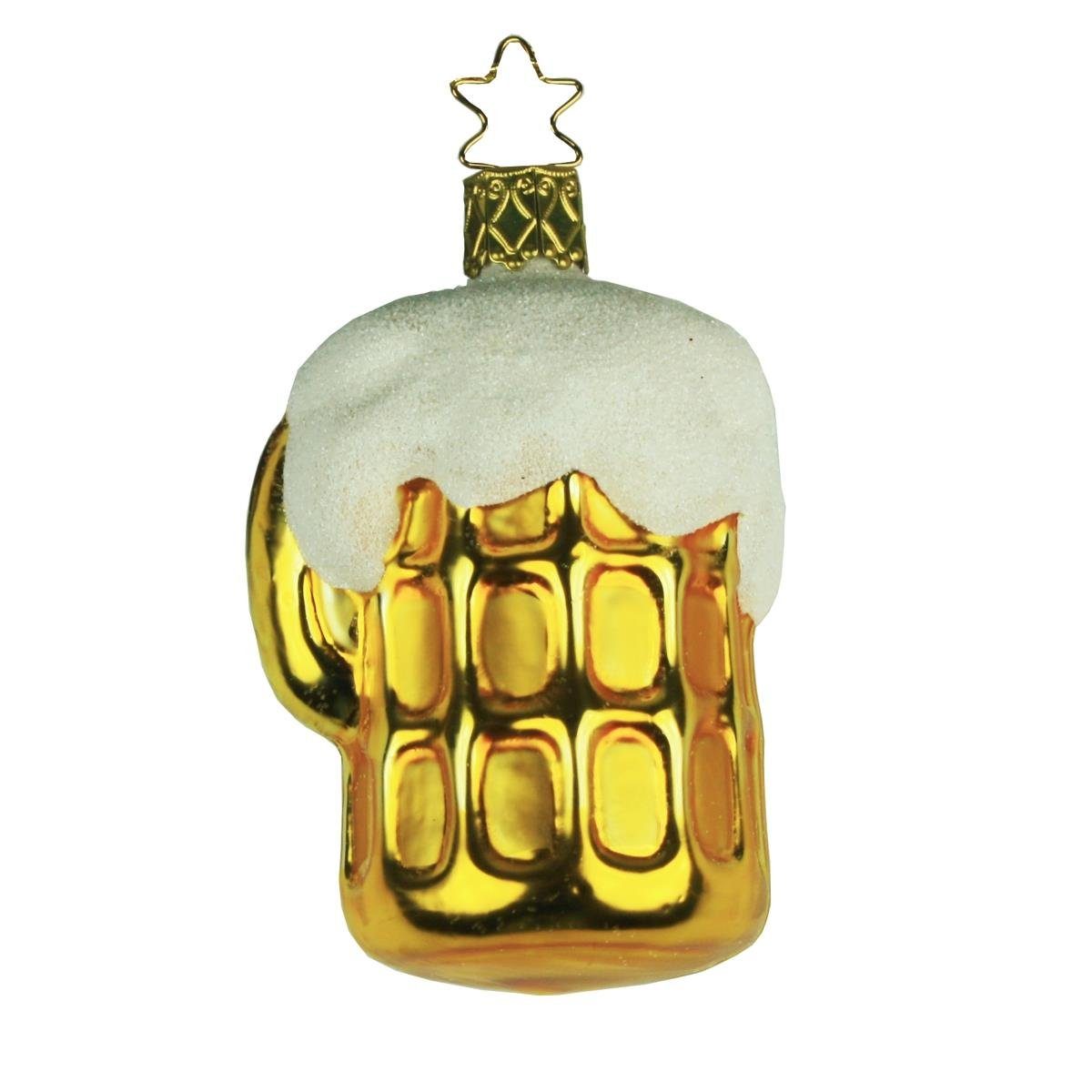 INGE-GLAS® Christbaumschmuck INGE-GLAS® Weihnachts-Hänger Bierkrug Auf der Wiesn (1-tlg)