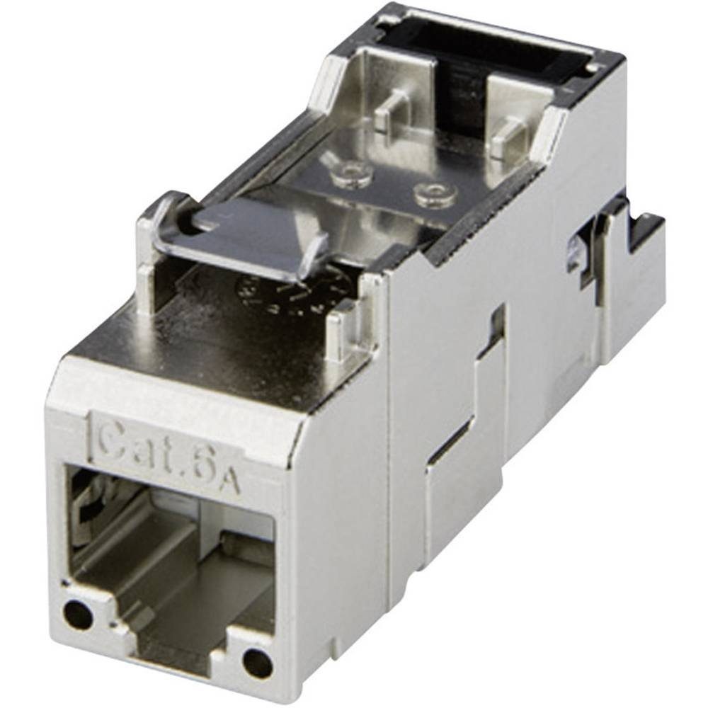 CAT 6a Keystone Universal-Modul 568A designfähig Netzwerk-Adapter