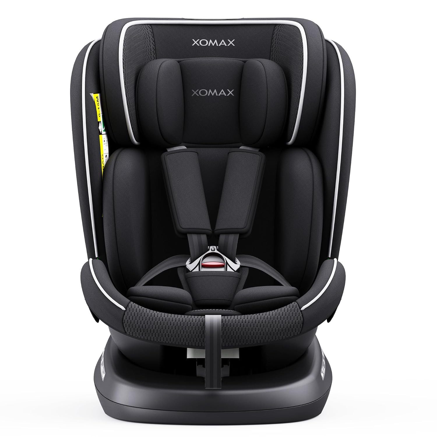 XOMAX Autokindersitz Liana, bis: 12, (Liana), Kindersitz drehbar 360°, 0-12 Jahre, Haltegurt-Alarmfunktion, i-Size