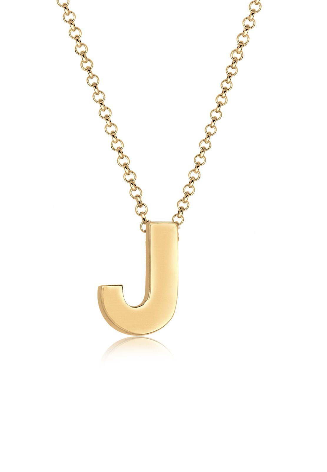 Elli Kette mit Anhänger Buchstabe J günstig online kaufen
