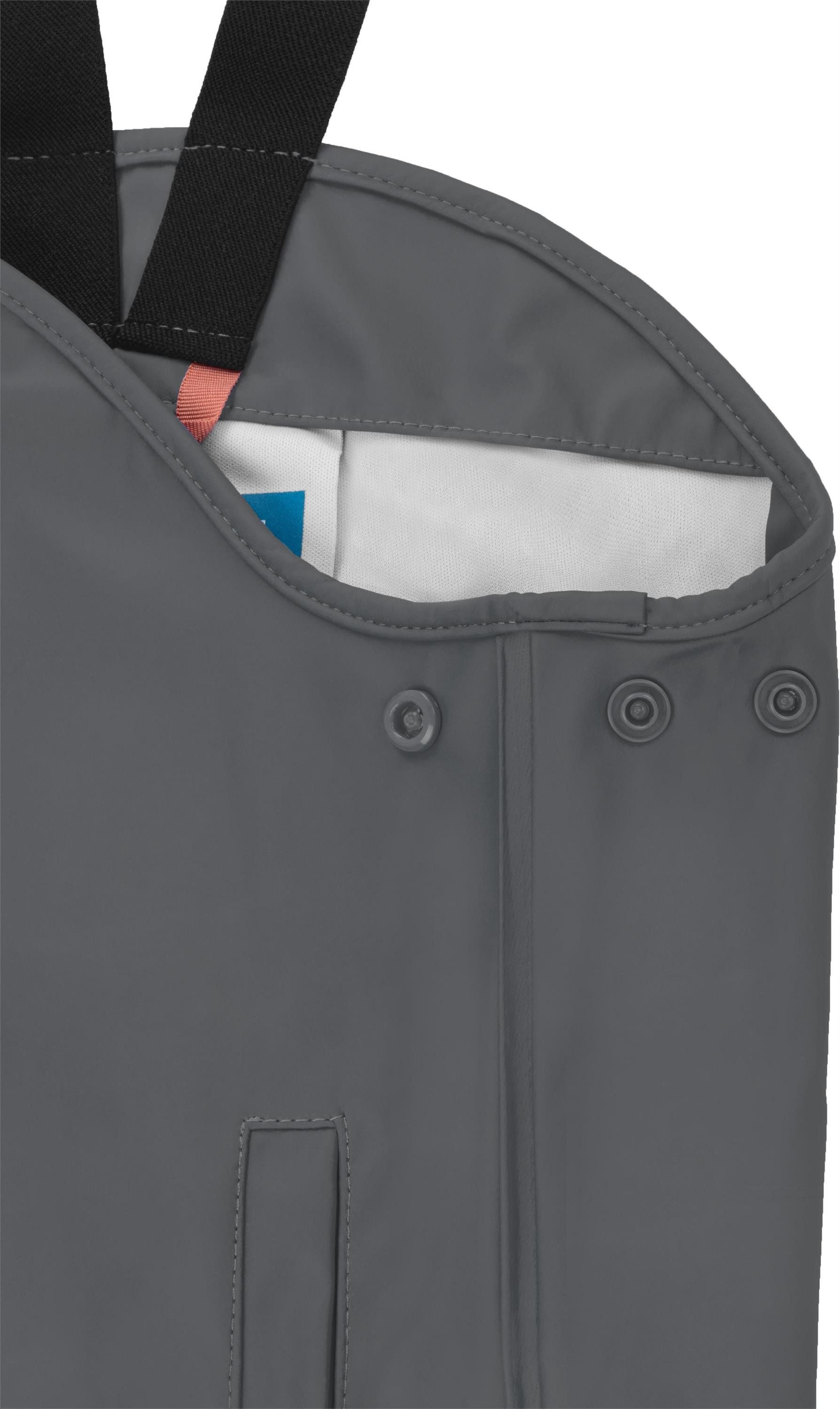 normani Regenhose Baby Regenhose mit Hosenträgern 'Skjolden' Wasserdichte Kinderhose Matschhose Buddelhose mit Reflektoren