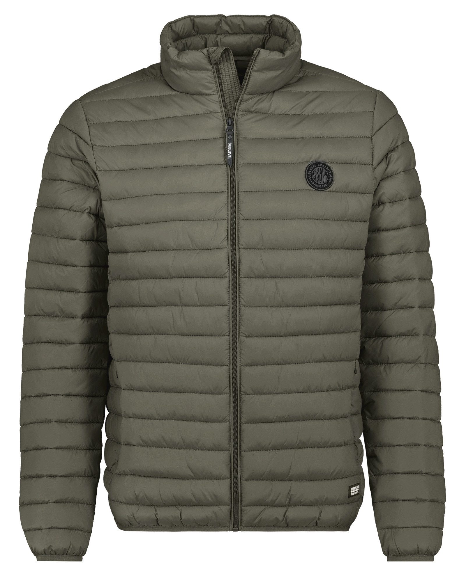 SUBLEVEL Steppjacke Herren Leichte Übergangsjacke Jacke Herbst Winter Warm S-XXL