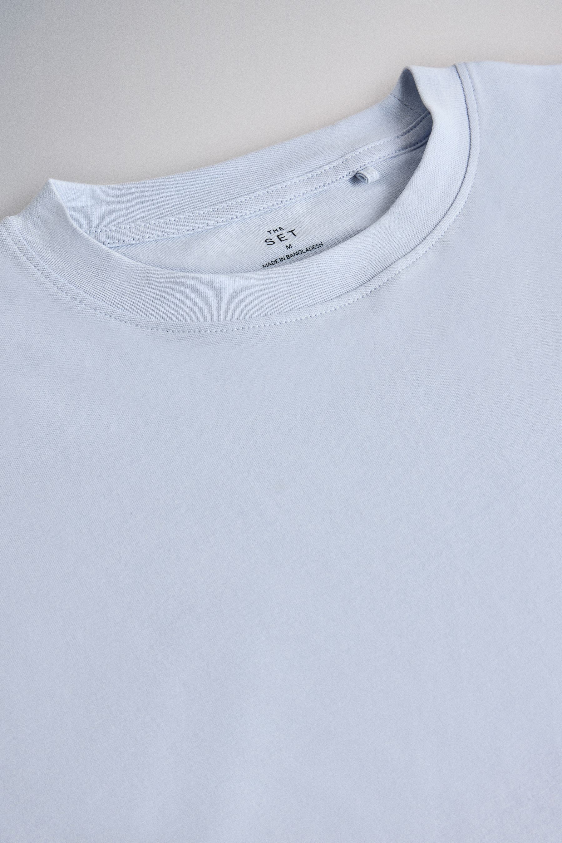 The Set Langarmshirt The Set 5 x Essentials Relaxed Fit Langarmshirts (5-tlg)