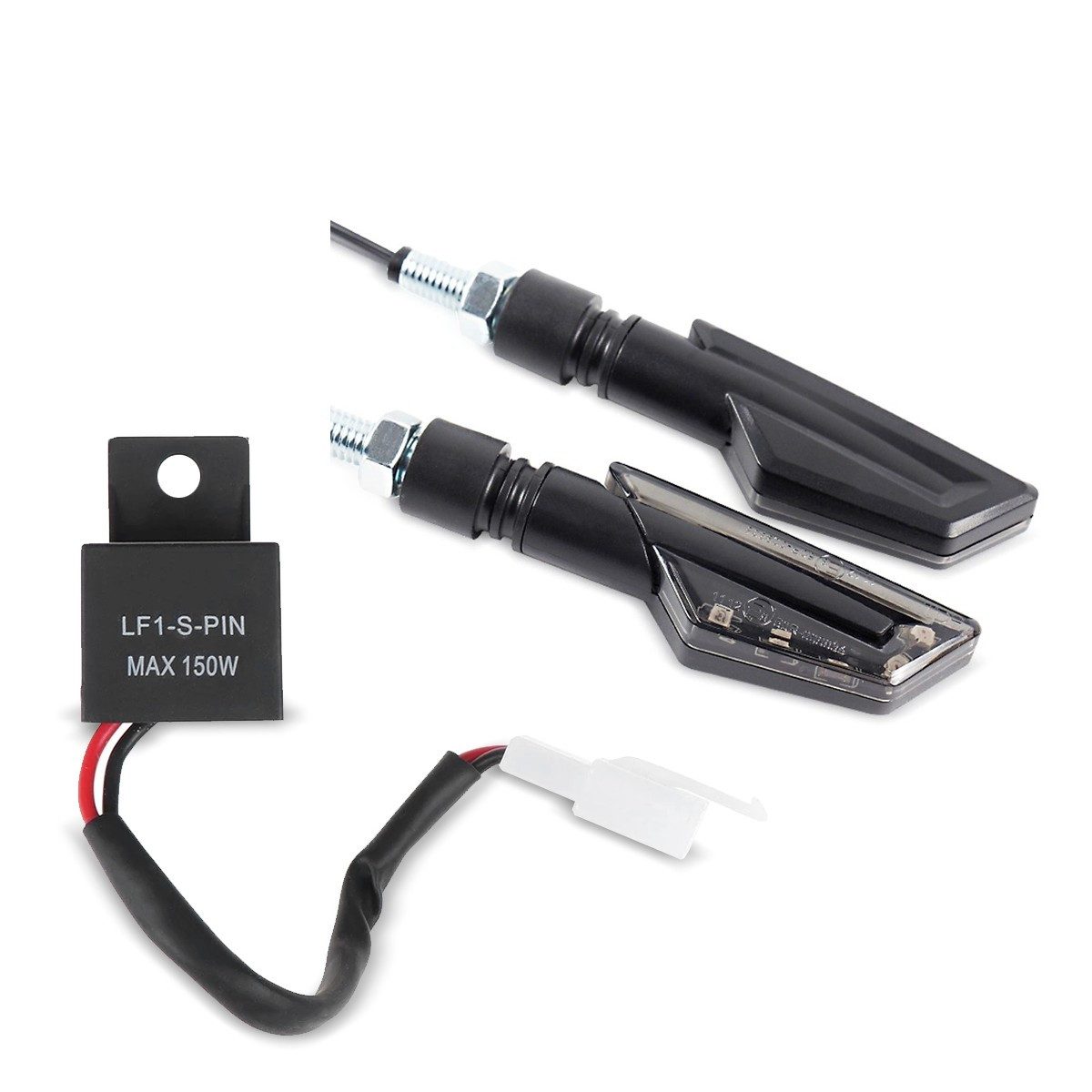Halter 12V 2 PIN Blinker Relais passend für Kawasaki Versys 1000 / 650 LED +