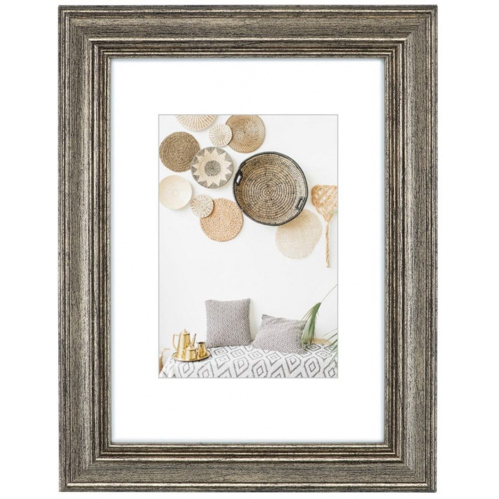 Hama Bilderrahmen Hama Kunststoffrahmen 30x40cm Bronze für Bilder.