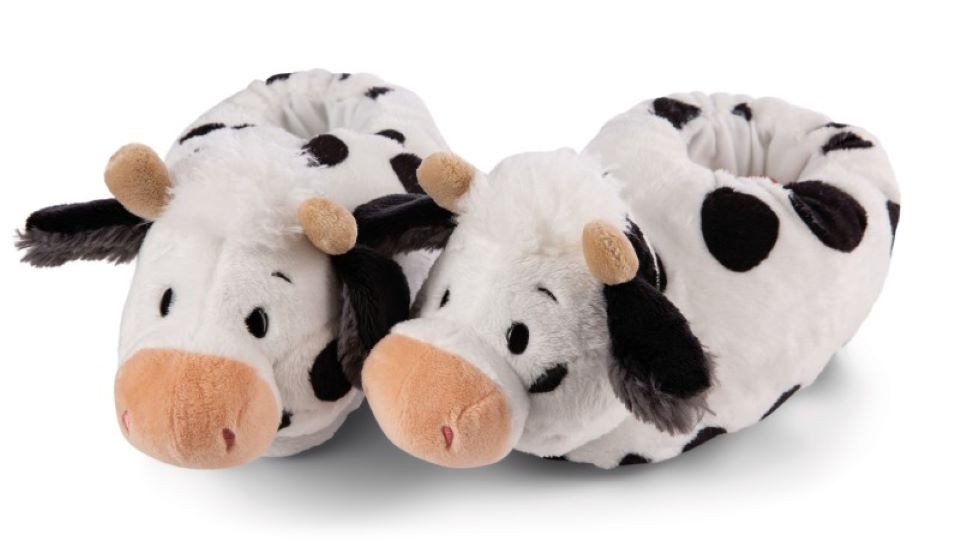 Nici Kuscheltier Nici Hausschuhe Kuh Cowluna Gr. 34 - 37