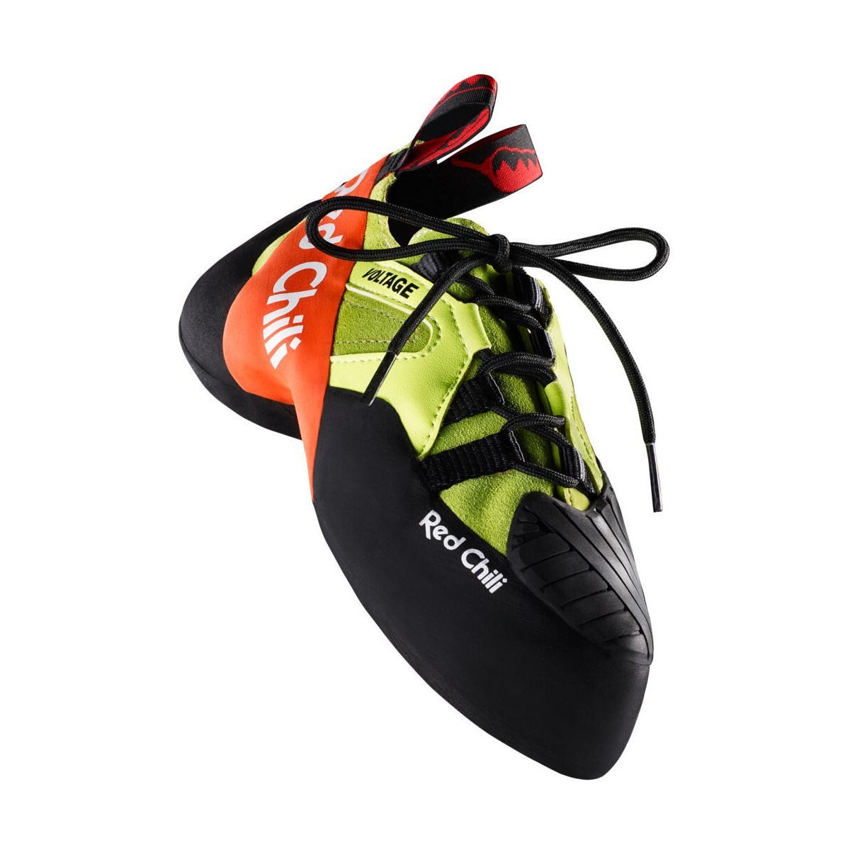 Red Chili Voltage Lace Alpinschuh Hochleistungs-Kletterschuh für steile Routen, bietet optimale