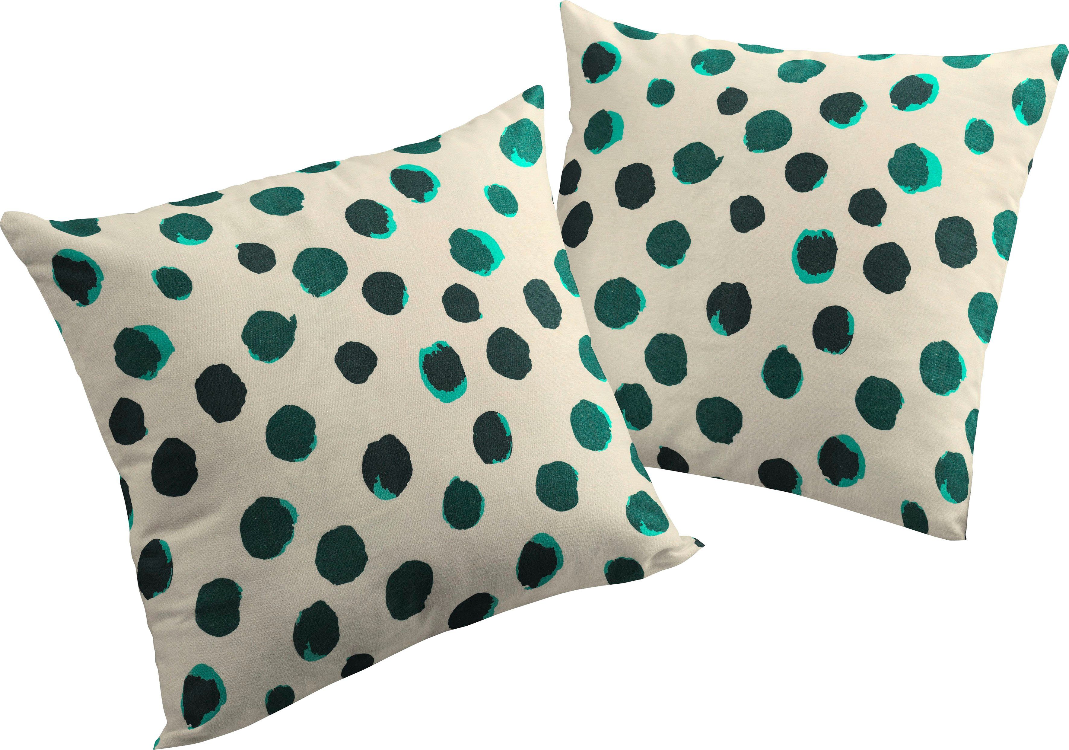 Adam Dekokissen Kissenhülle Dots, aus Bio-Baumwolle, Kissenhülle ohne Füllung, 1 Stück