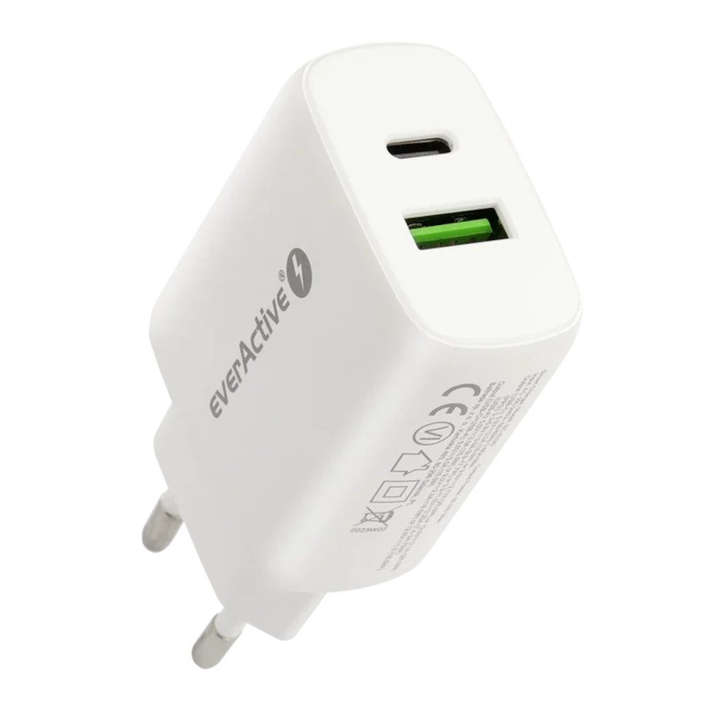 EverAvtive everActive SC-370Q 25W Ladegerät USB USB-C USB-Adapter