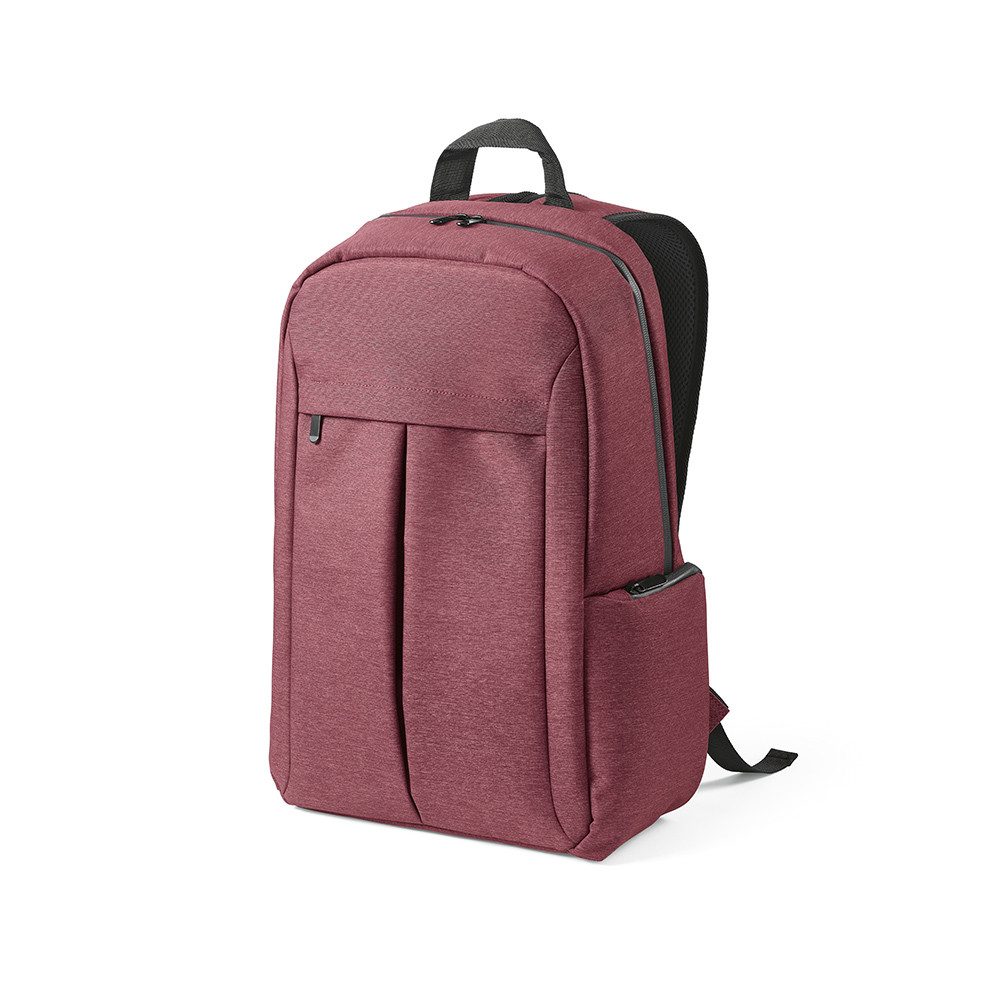 CABBEL Rucksack Rucksack 22L Laptop 17 Zoll wasserdicht rPET Trolley nachhaltig 22L (Rucksack, 1-tlg., Einzelartikel), Burgund, recyceltes Polyester, gepolstert, ergonomisch