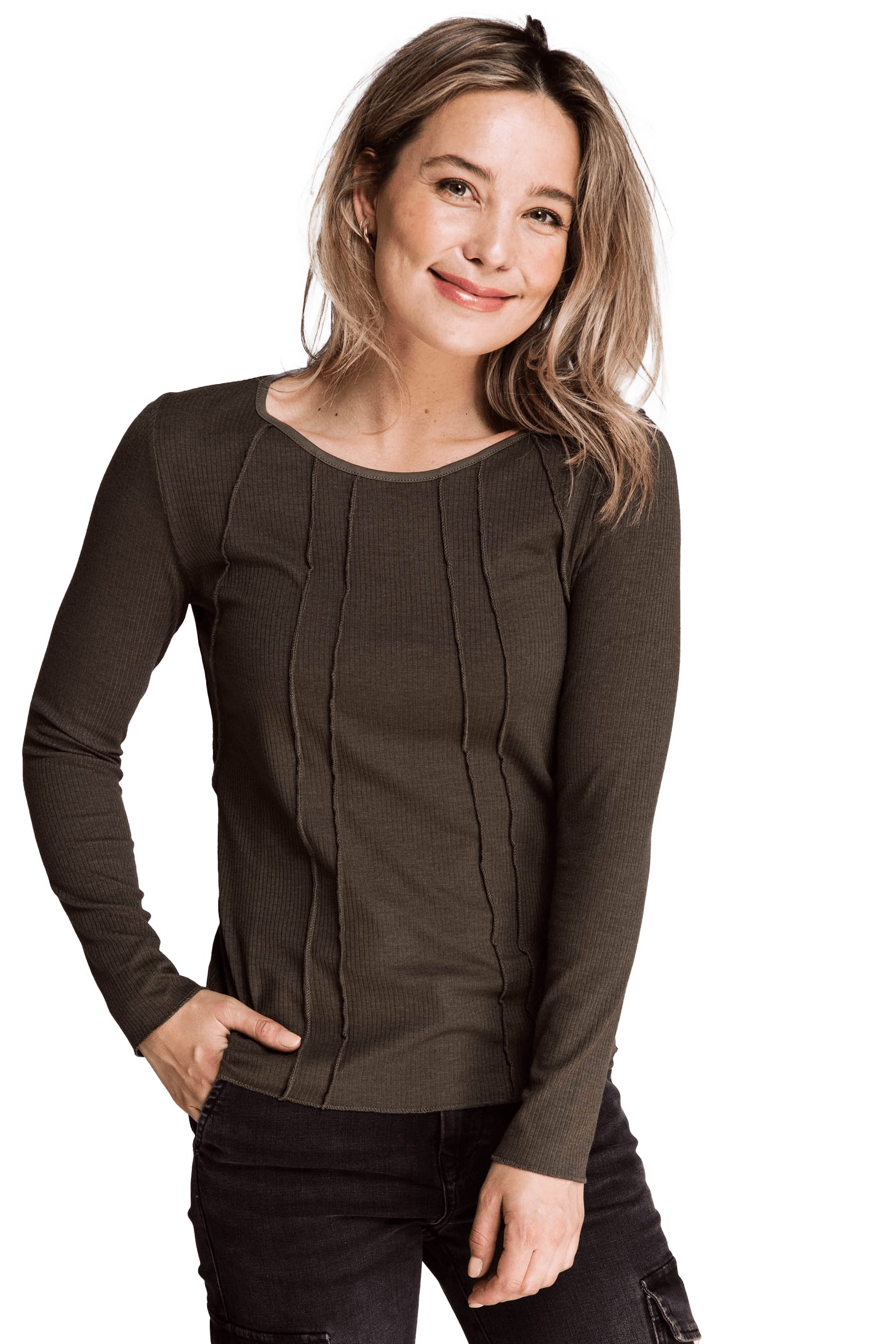 Zhrill Strickpullover Pullover ZHPETRA Grün Care-Label günstig online kaufen