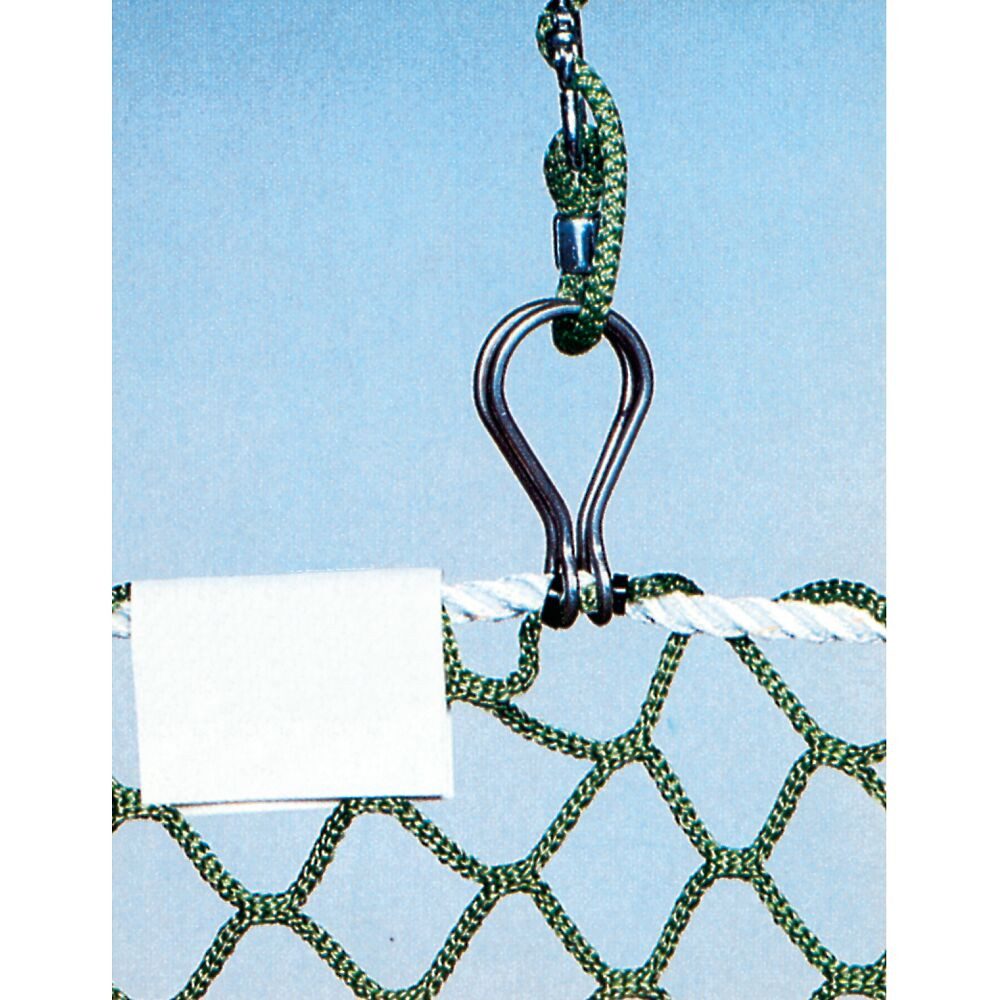 Sport-Thieme Diskus-Schutznetz Befestigung für hochziehbare Schutznetze, Für Diskus- und Hammerwurfnetze