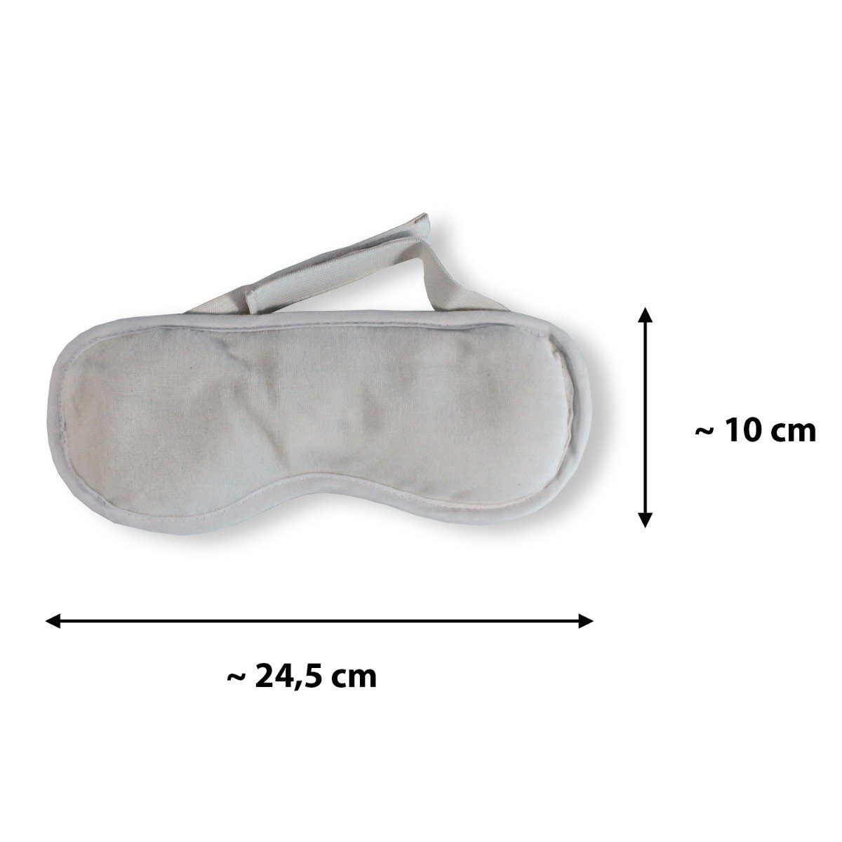 Dittmann Health Lavendelkissen Augenmaske, kleines Kissen, Nackenkissen, Set für Wärme oder Kälte, 3-tlg., für eine wohltuende Wärme- und Kälteanwendung