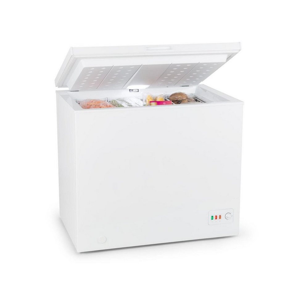 Klarstein Gefrierschrank DSM2-IceBlokk200-WH 10035598, 8.5 cm hoch, 9.4 cm  breit, Tiefkühlschrank freistehend Gefriertruhe Gefrierschrank groß  Kühltruhe