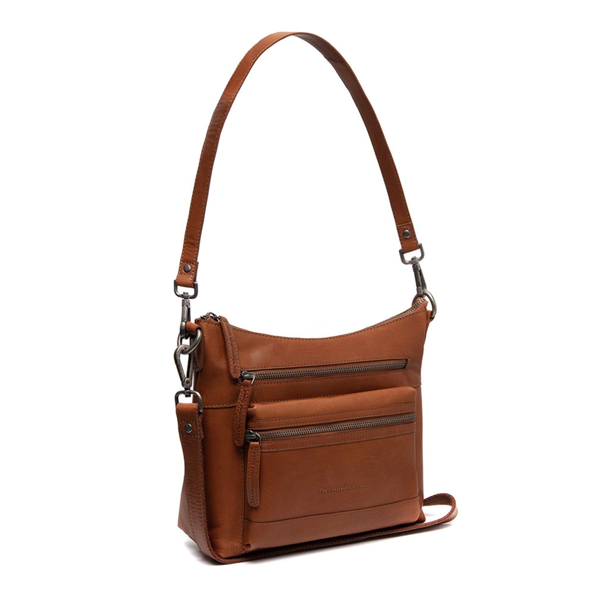 The Chesterfield Brand Schultertasche, Leder cognac