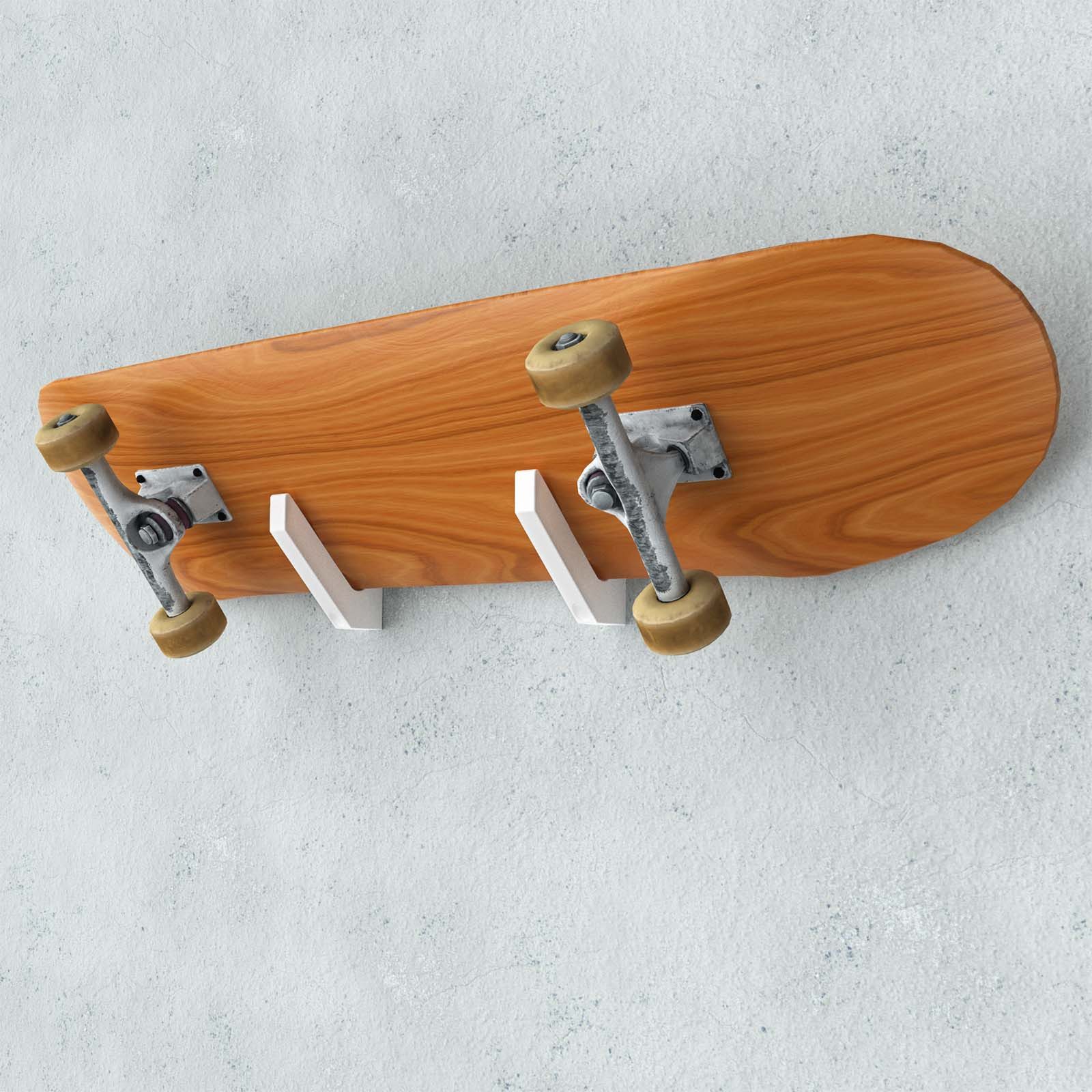 Mobilefox Wandhalterung Skateboard Wand Halterung Longboard Halter Snowboard Haken Universal